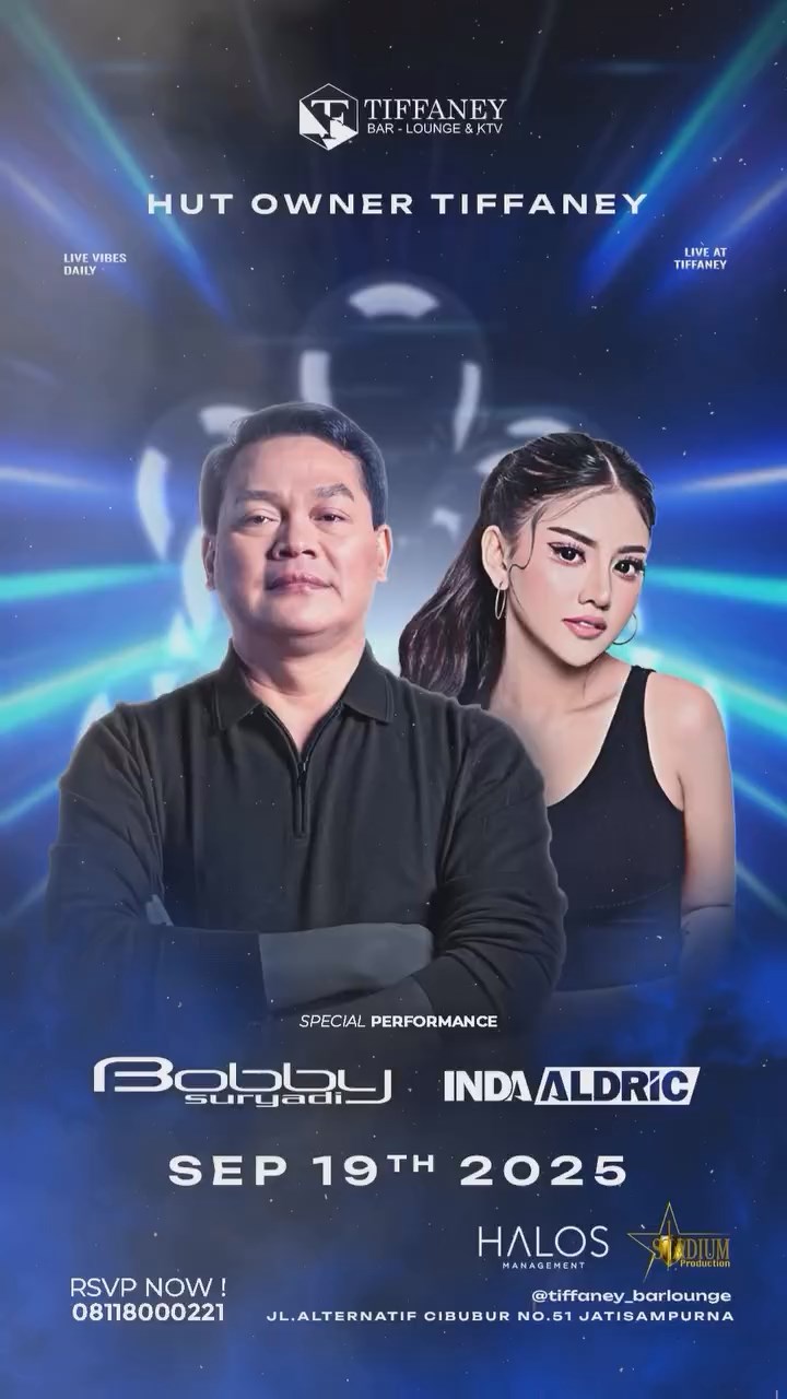 TIFFANEY BAR LOUNGE & KTV - BOBBY SURYADI & INDA ALDRIC