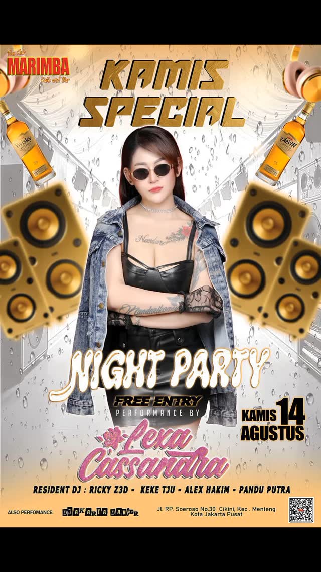 MARIMBA CLUB CIKINI - KAMIS SPECIAL NIGHT PARTY (LEXA CASSANDRA)