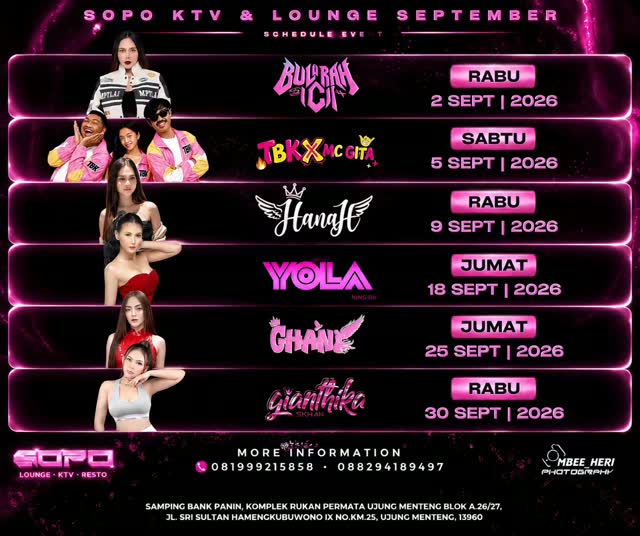 SOPO LOUNGE JAKARTA - GIANTHIKA SKHAN