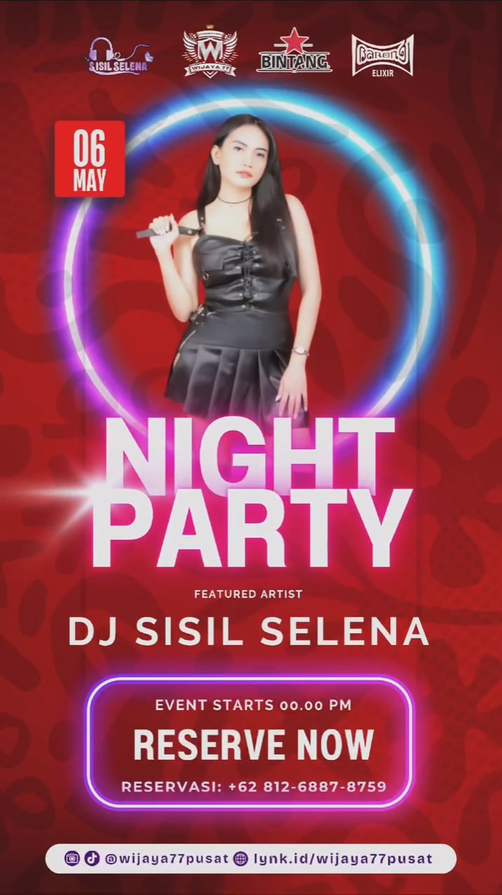 WIJAYA 77 KARAOKE & BAR JAKARTA - NIGHT PARTY (SISIL SELENA)