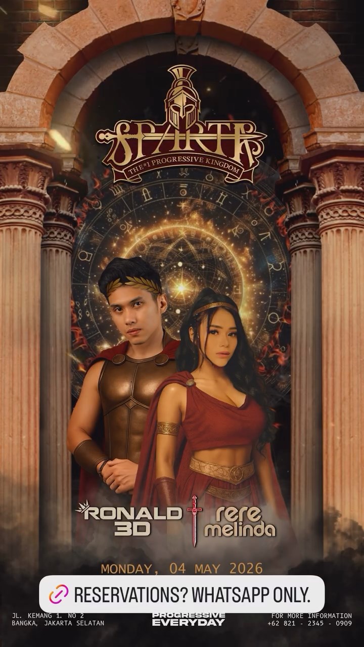 SPARTA LIVE BAR JAKARTA - RONALD 3D & RERE MELINDA