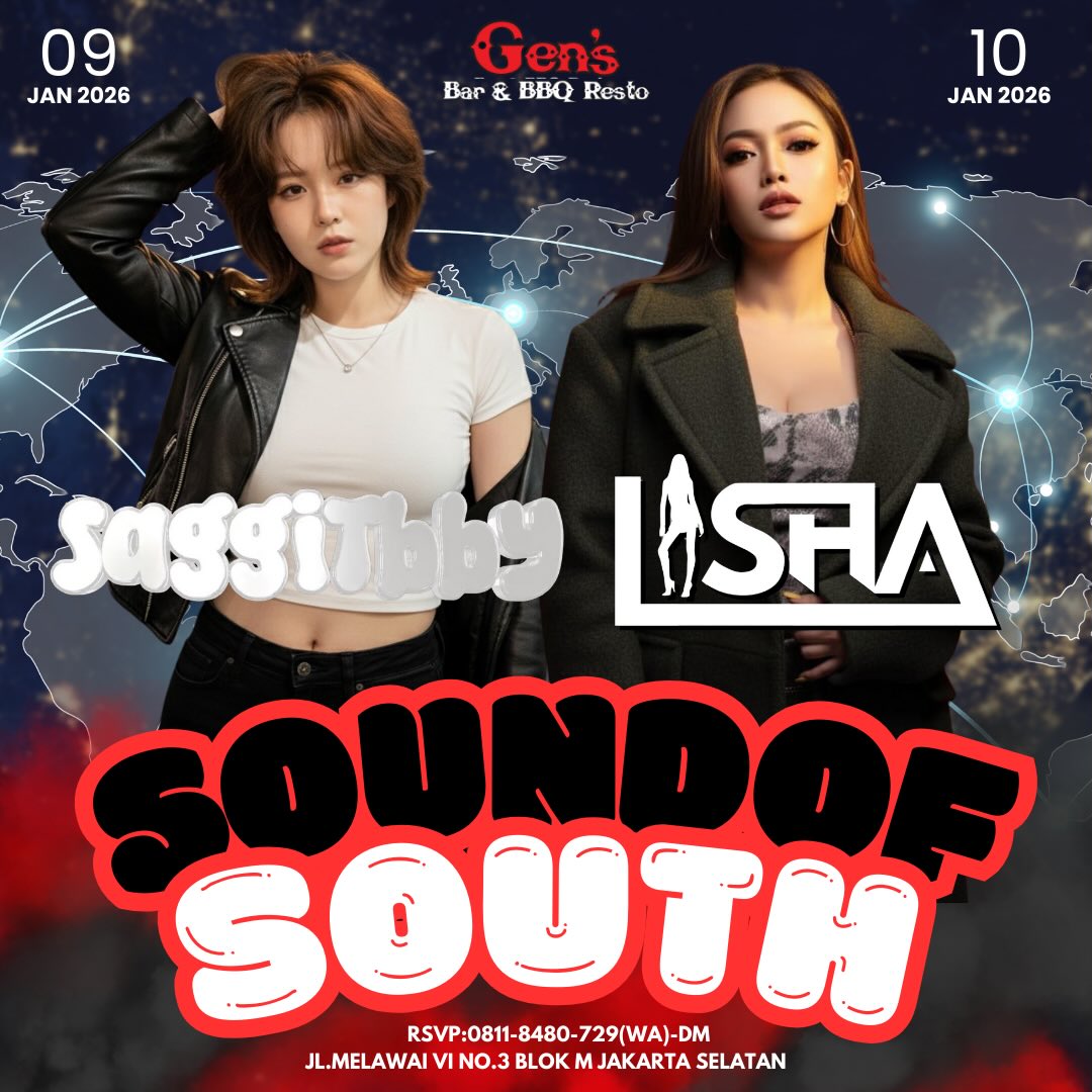 GEN'S BAR JAKARTA - SOUND OF SOUTH (SAGGITBBY)