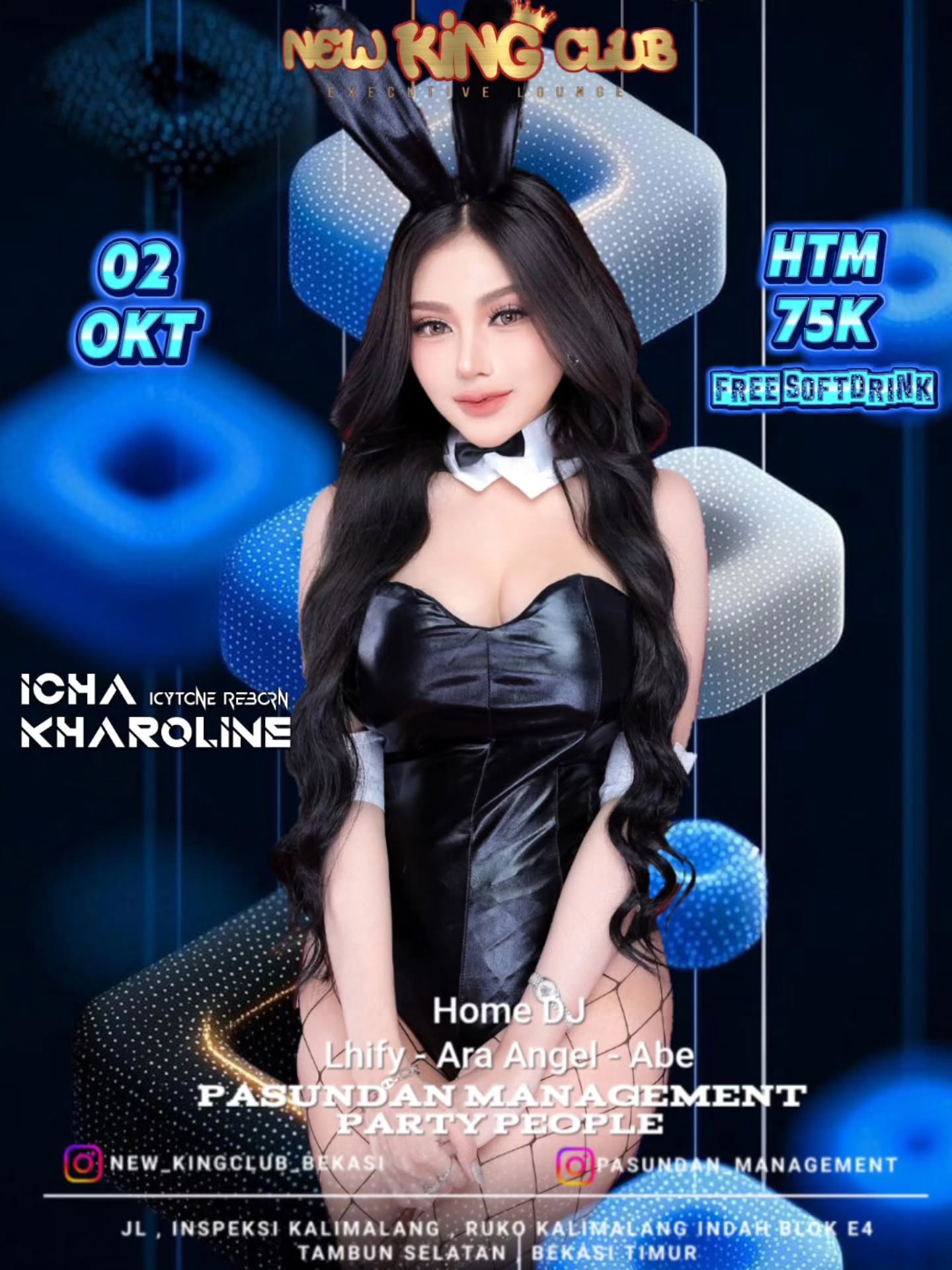 NEW KING CLUB BEKASI - ICHA KHAROLINE