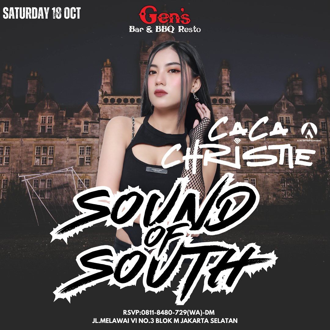 GEN'S BAR JAKARTA - SOUND OF SOUTH (CACA CHRISTIE)