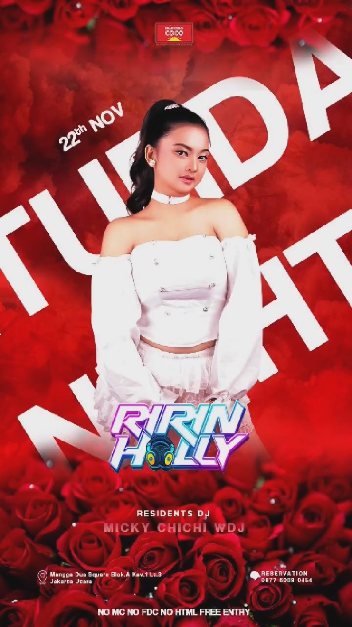 MAESTRO COCO MANGGA DUA JAKARTA - SATURDAY NIGHT (RIRIN HOLLY)