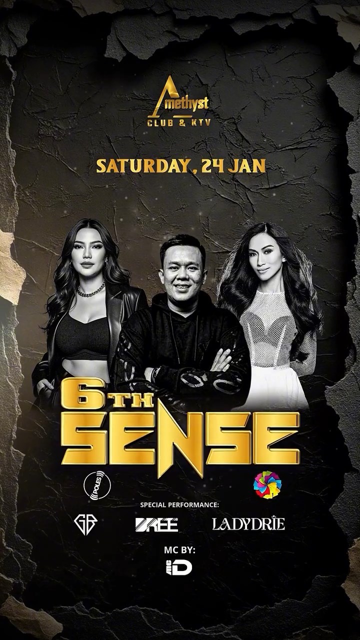 AMETHYST CLUB JAKARTA - 6TH SENSE (GIWANG BARLIAN, DREE, LADY DRIE)
