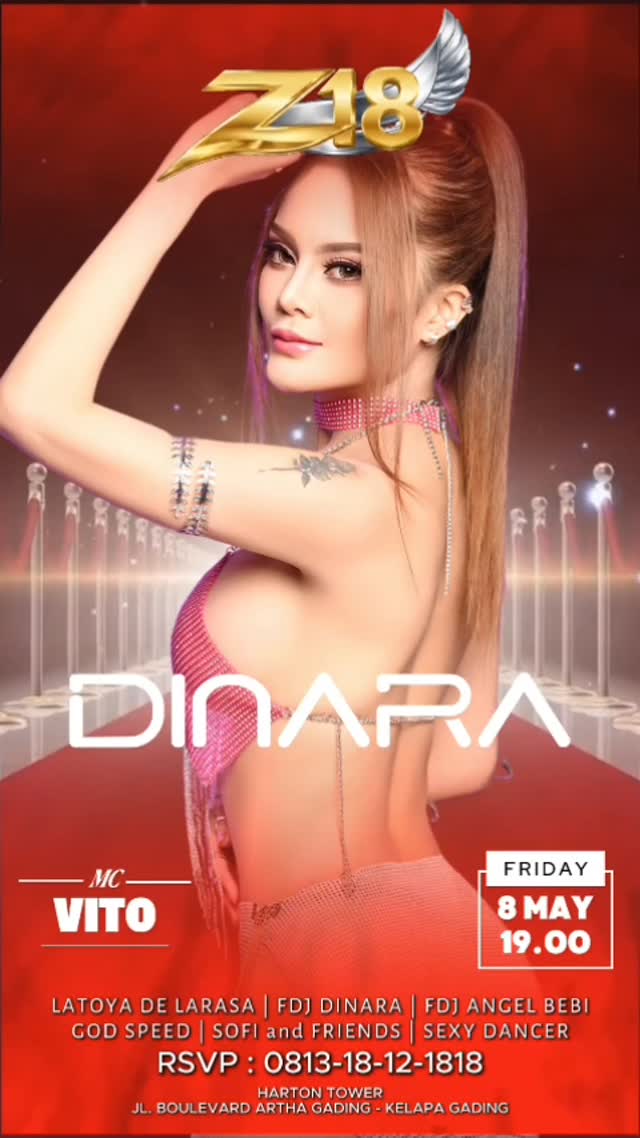 Z18 BAR & LOUNGE KELAPA GADING - SEXY GLAMOUR (LATOYA DE LARASA, ANGEL BEBI, DINARA)