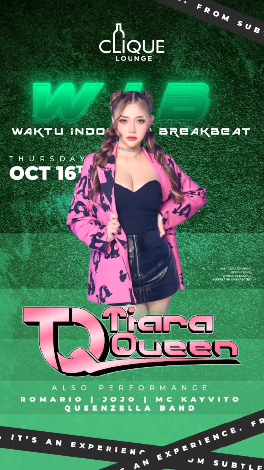 CLIQUE SPOT GADING SERPONG - WAKTU INDONESIA BREAKBEAT (TIARA QUEEN)