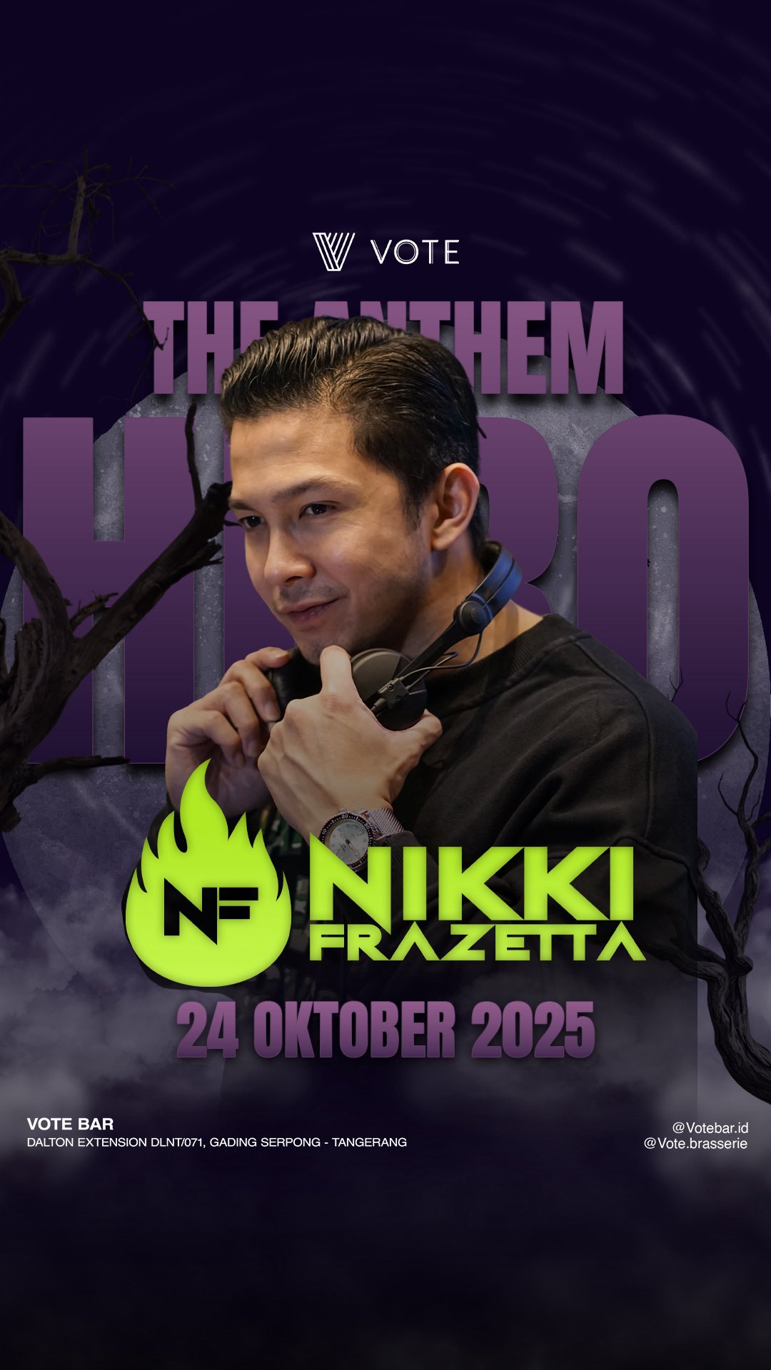 VOTE BAR GADING SERPONG - THE ANTHEM HERO (NIKKI FRAZETTA)