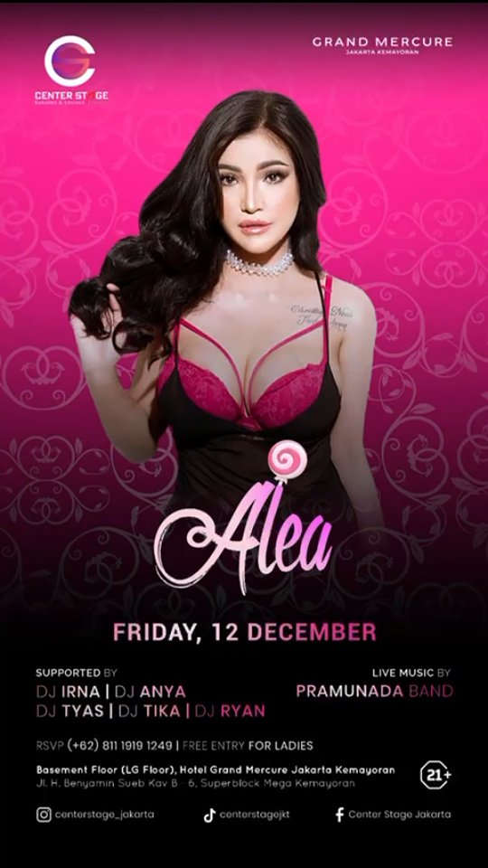 CENTER STAGE JAKARTA - ALEA