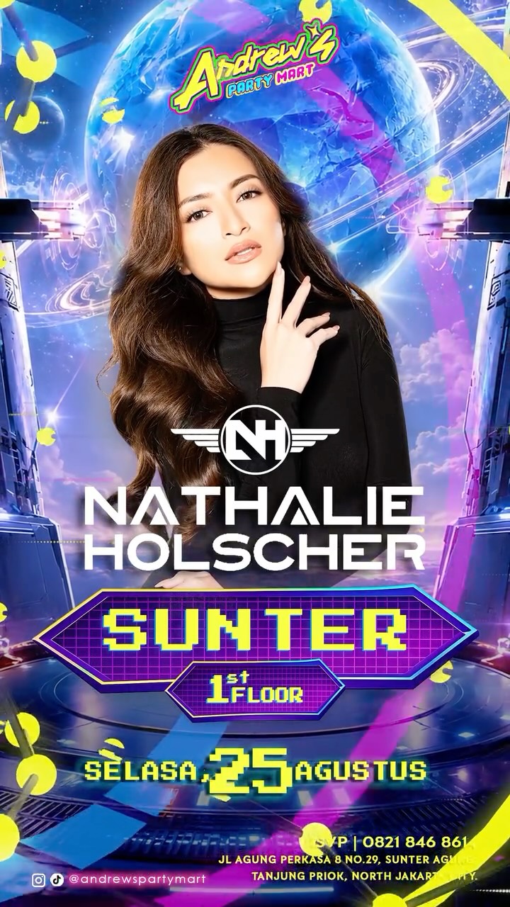 ANDREW'S PARTY MART SUNTER - NATHALIE HOLSCHER