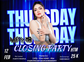 NEW KING CLUB BEKASI - CLOSING PARTY (MEILIAND RUSTAM)