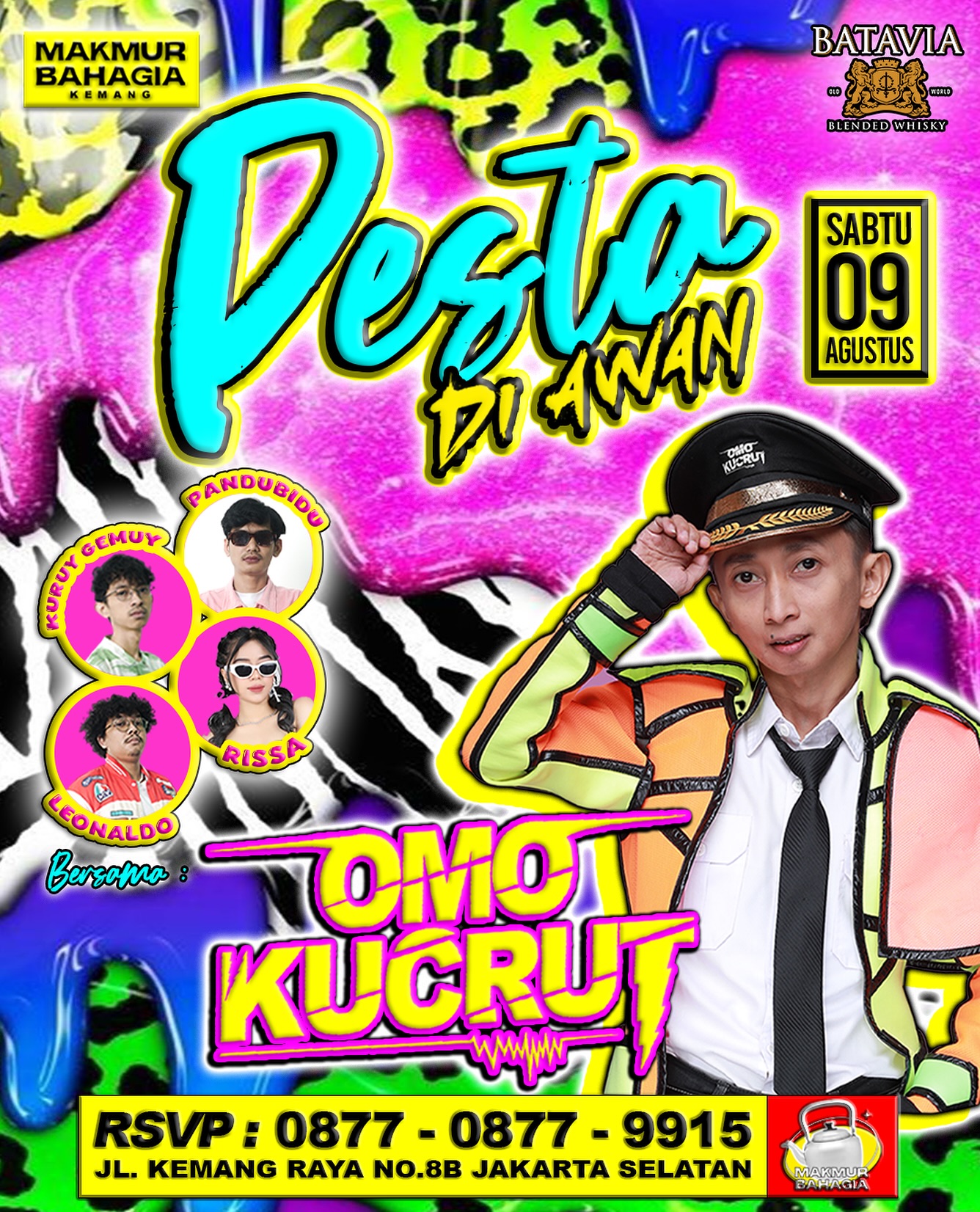 MAKMUR BAHAGIA KEMANG - PESTA DI AWAN (OMO KUCRUT)