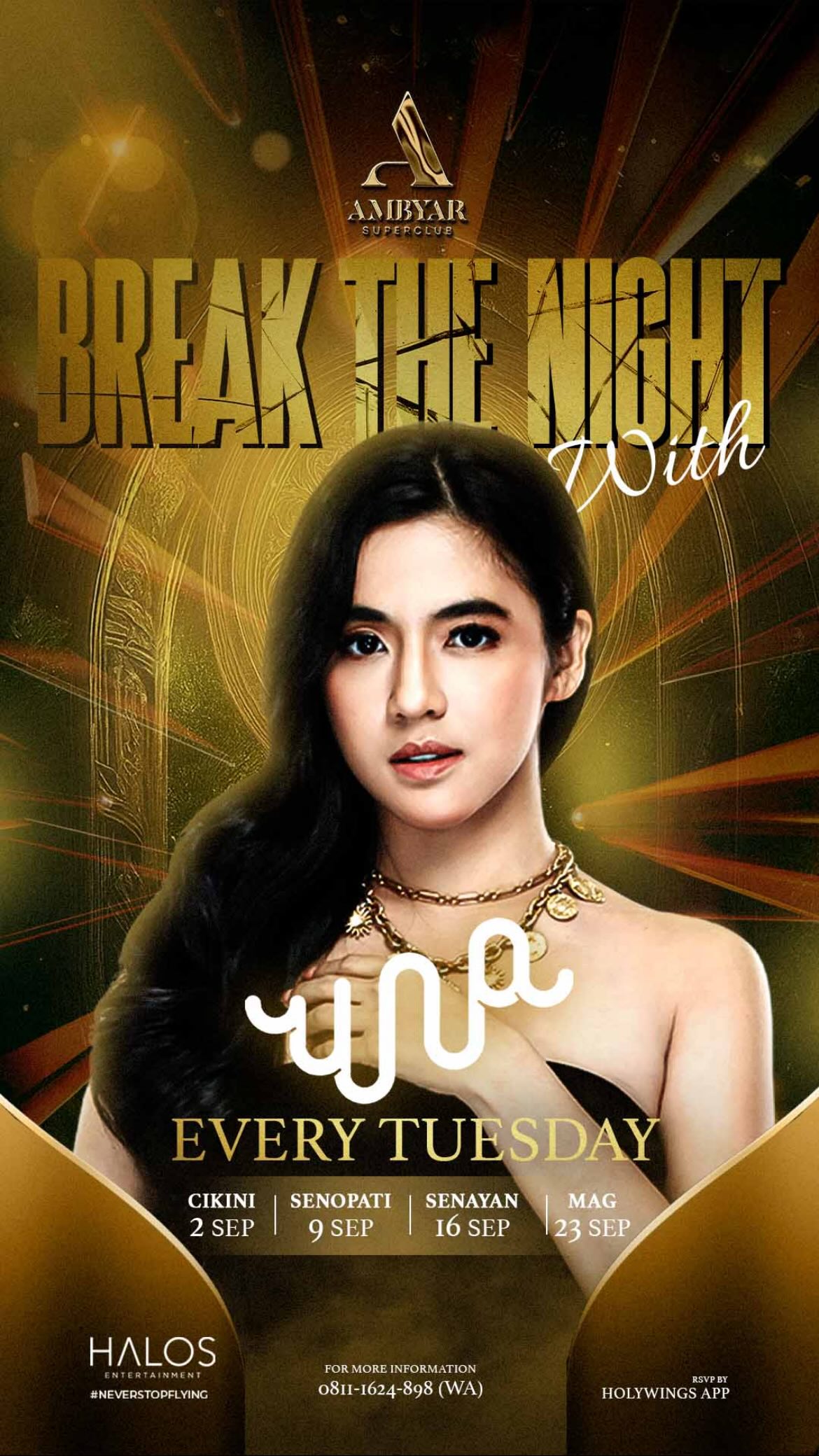 AMBYAR SUPERCLUB SENAYAN - BREAK THE NIGHT WITH UNA