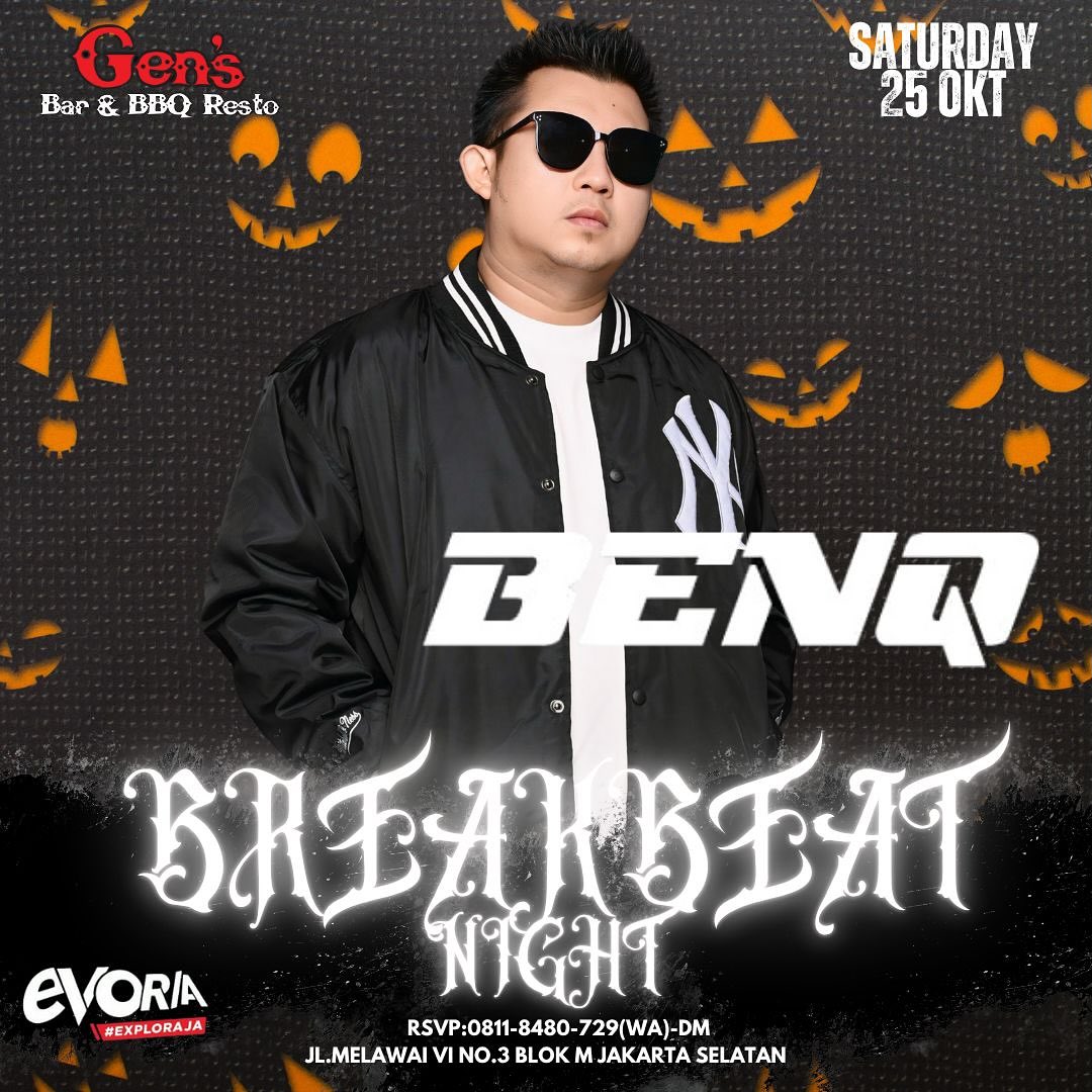 GEN'S BAR JAKARTA - BREAKBEAT NIGHT (BENQ)