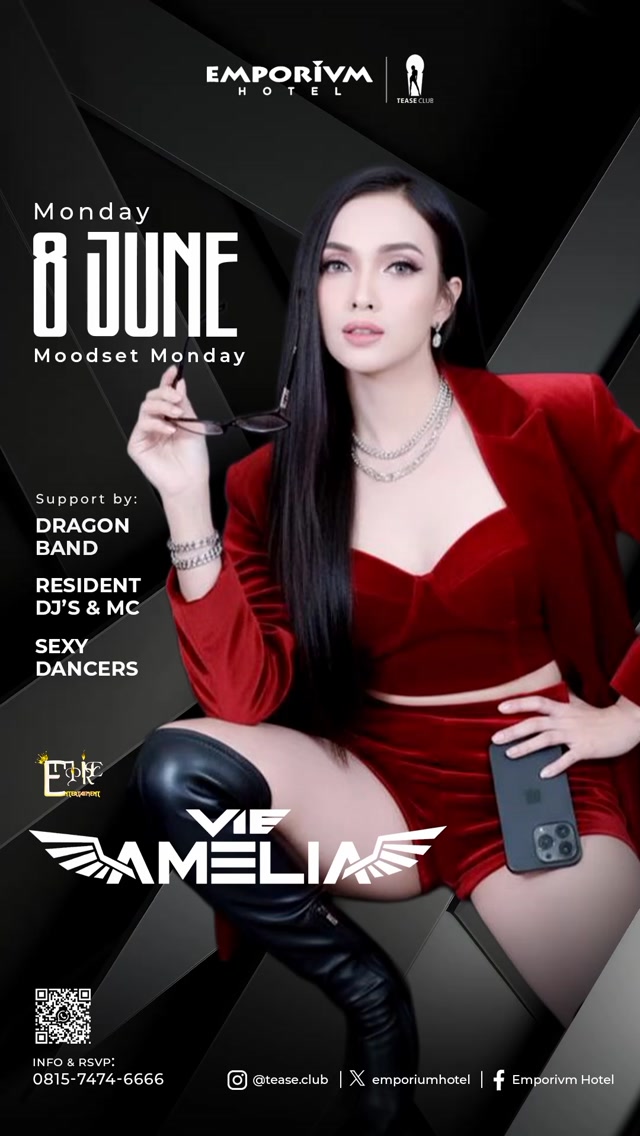 EMPORIUM TEASE CLUB JAKARTA - MOODSET MONDAY (VIE AMELIA)