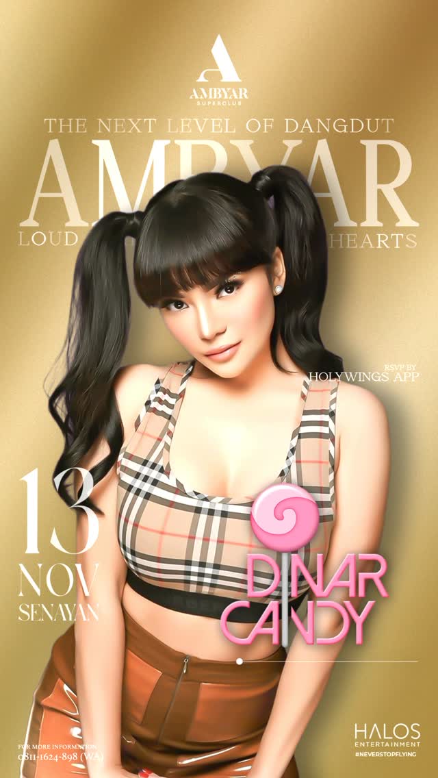 AMBYAR SUPERCLUB SENAYAN - DINAR CANDY