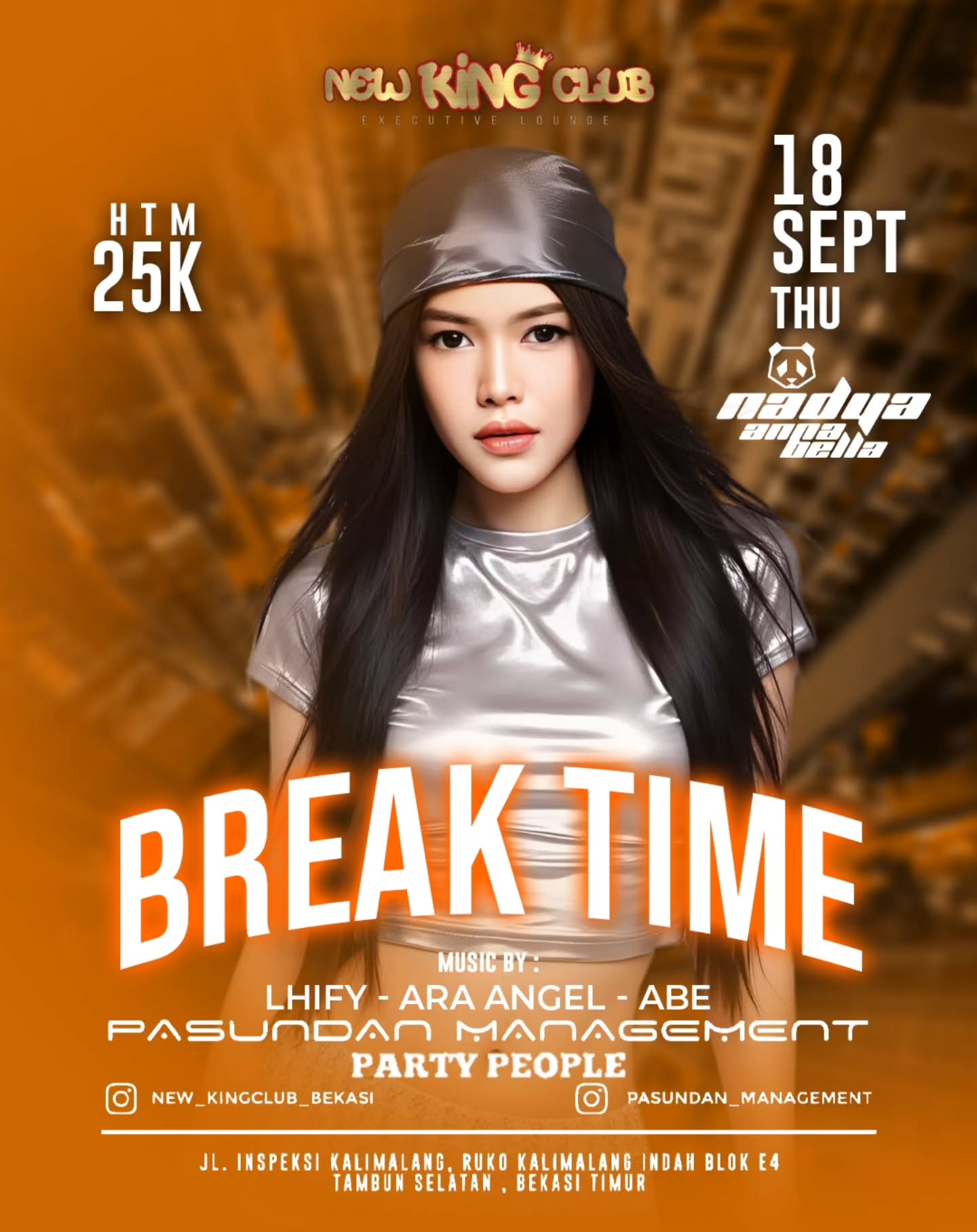 NEW KING CLUB BEKASI - NADYA ANNABELLA