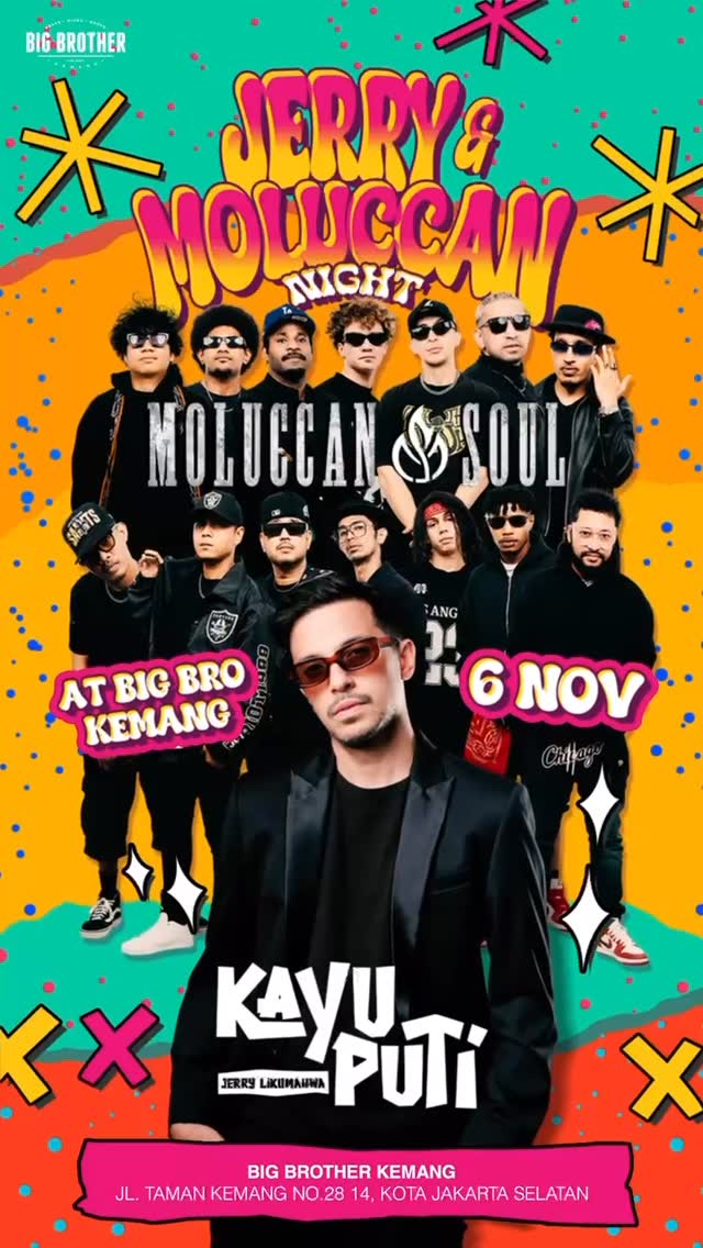 BIG BROTHER KEMANG - JERRY & MOLUCCAN NIGHT (JERRY LIKUMAHUWA & MOLUCCAN SOUL)