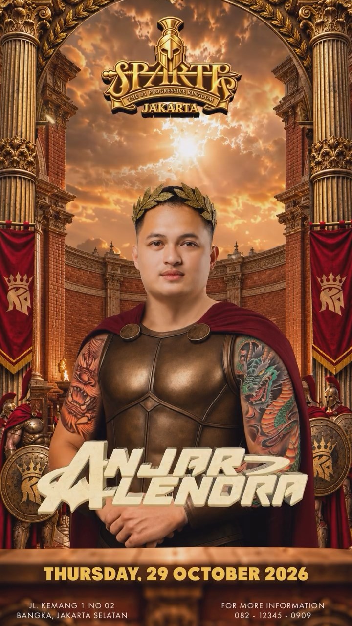 SPARTA LIVE BAR JAKARTA - ANJAR ALENDRA