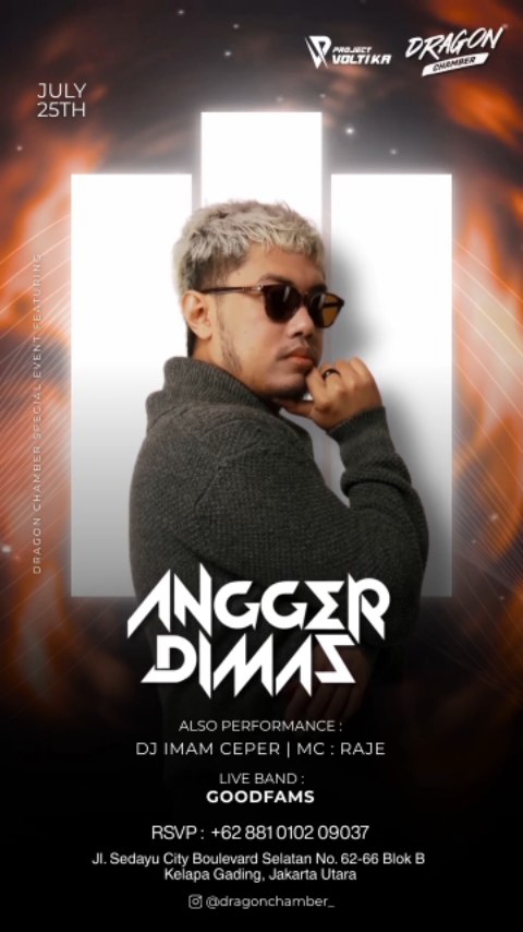 DRAGON BEER CHAMBER JAKARTA - SATURDAY NIGHT (ANGGER DIMAS)