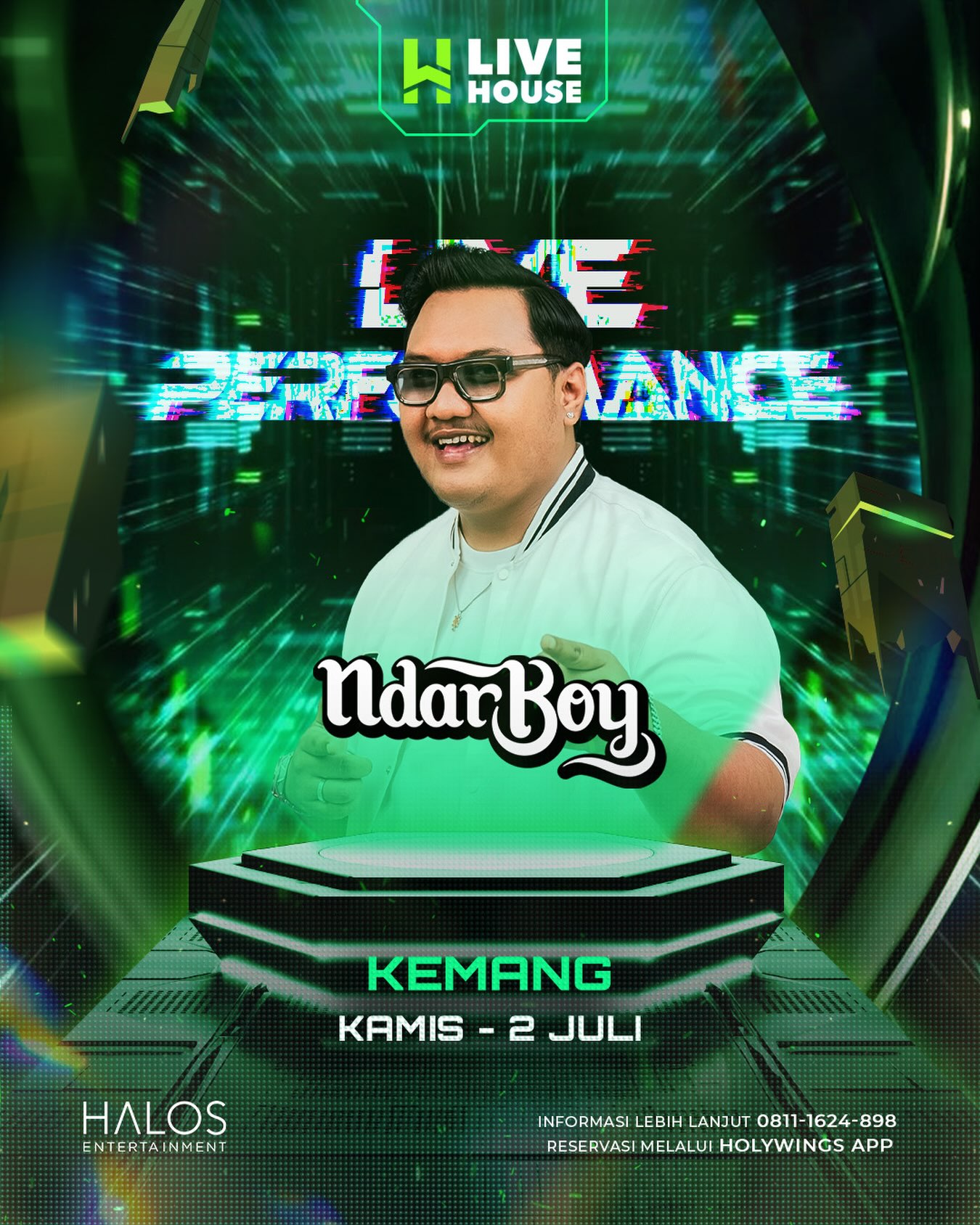 LIVEHOUSE KEMANG - NDARBOY GENK