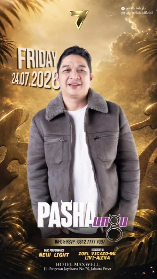 SEVEN CLUB JAKARTA - PASHA UNGU