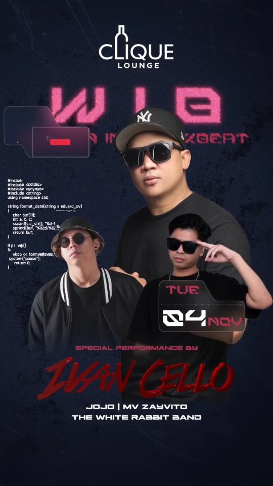 CLIQUE SPOT GADING SERPONG - WAKTU INDONESIA BREAKBEAT (IVAN CELLO)