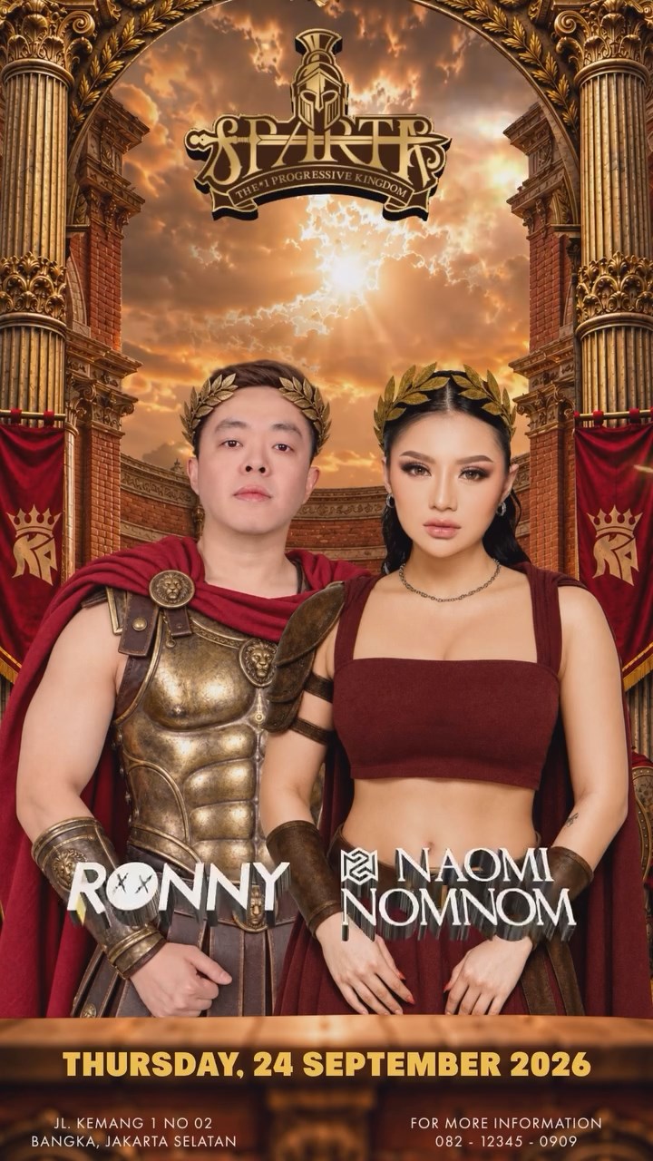 SPARTA LIVE BAR JAKARTA - RONNY & NAOMI NOMNOM