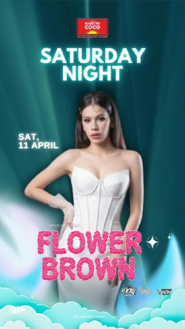 MAESTRO COCO MANGGA DUA JAKARTA - SATURDAY NIGHT (FLOWER BROWN)