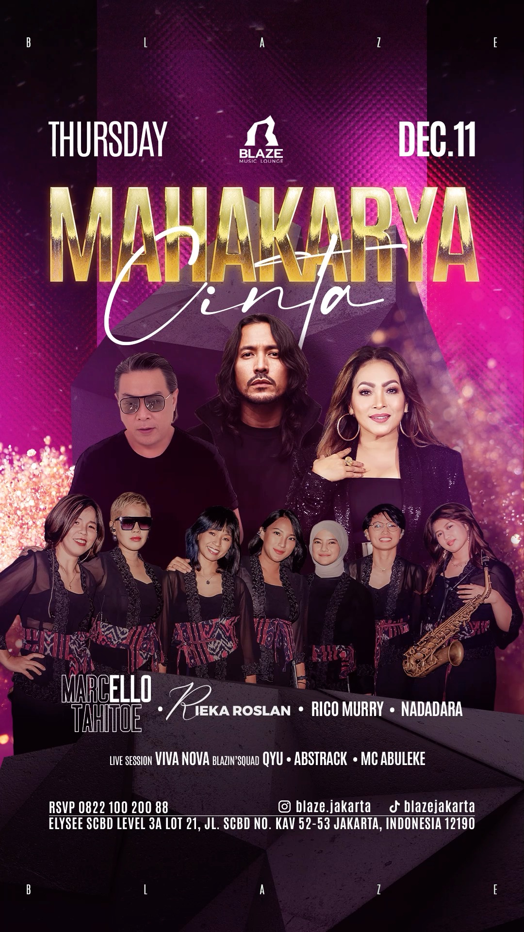 BLAZE JAKARTA - MAHAKARYA CINTA