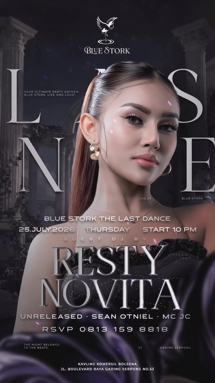 BLUE STORK GADING SERPONG - THE LAST DANCE (RESTY NOVITA)