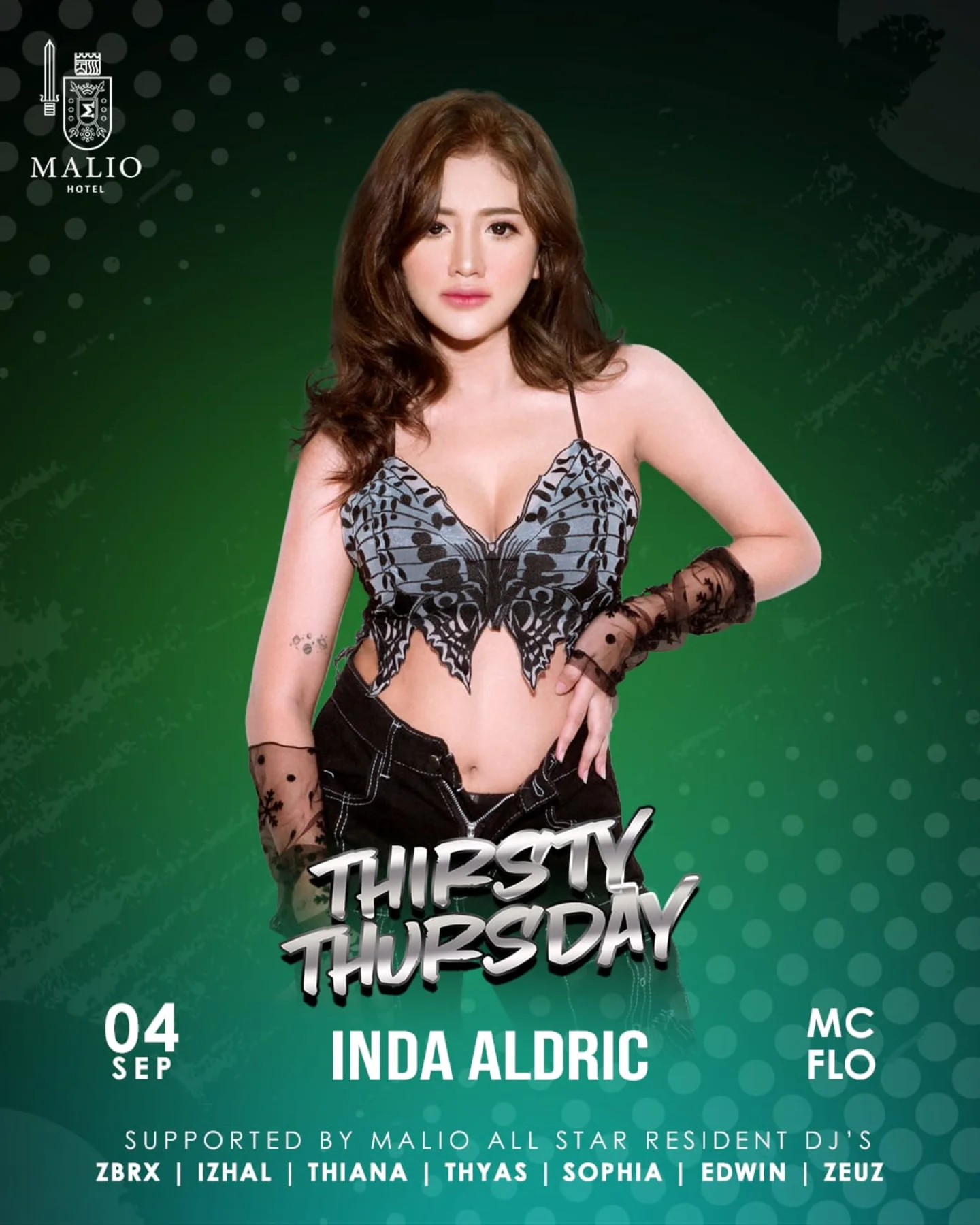 MALIO HOTEL JAKARTA - THIRSTY THURSDAY (INDA ALDRIC)