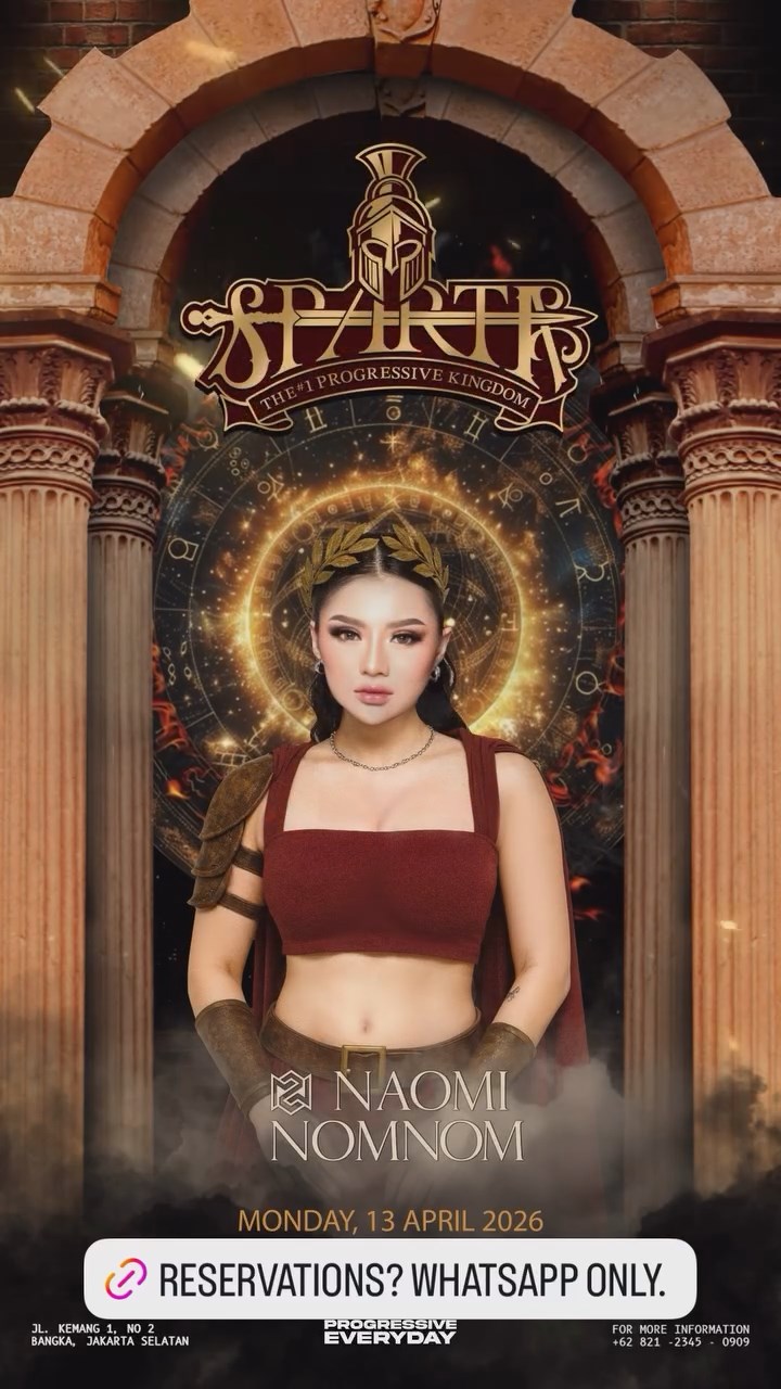 SPARTA LIVE BAR JAKARTA - NAOMI NOMNOM
