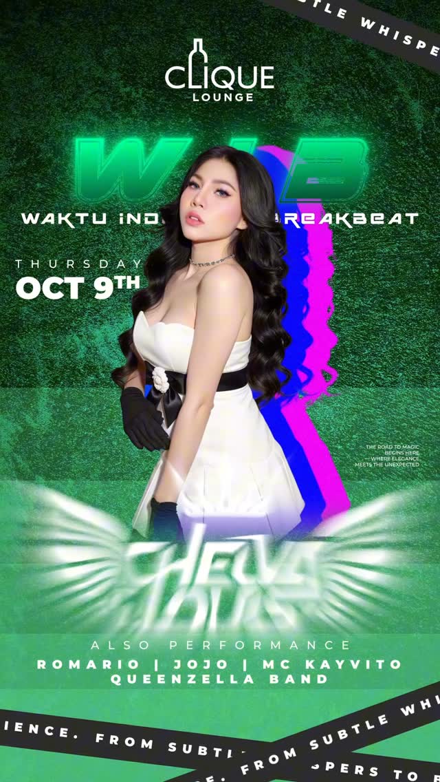 CLIQUE SPOT GADING SERPONG - WAKTU INDONESIA BREAKBEAT (CHELVA LOUIS)