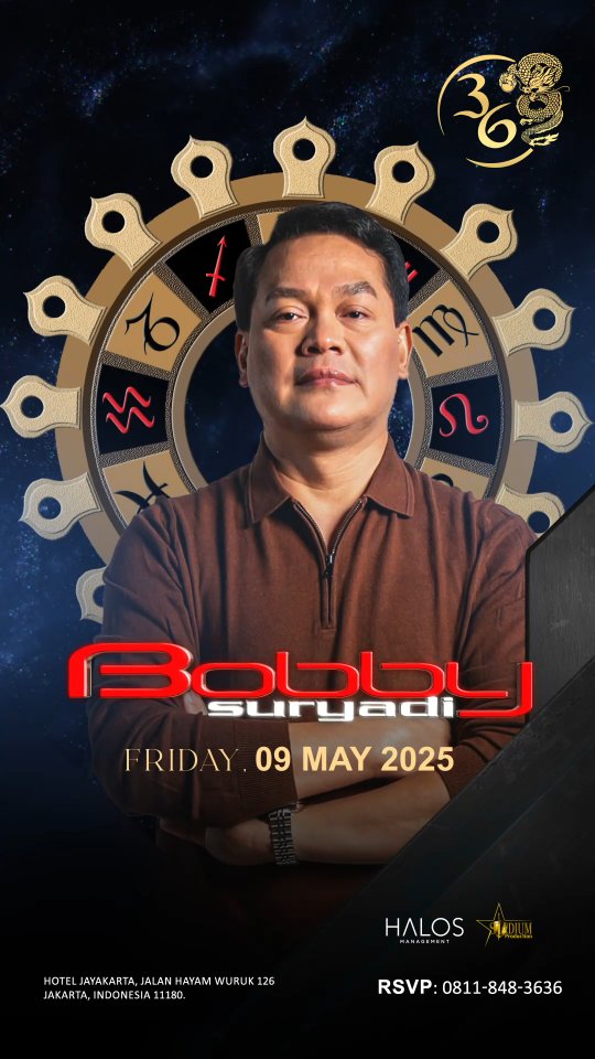 CLUB 36 MANGGA BESAR JAKARTA - BOBBY SURYADI