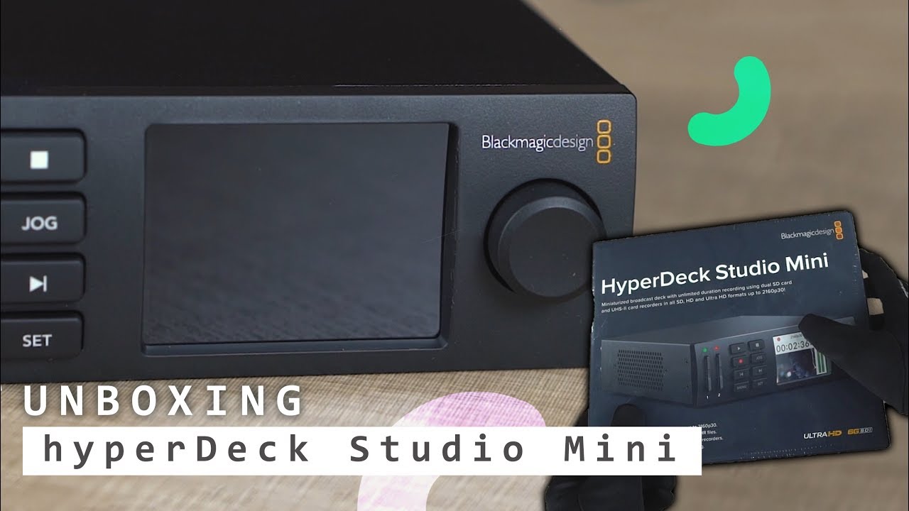 Unboxing Blackmagic Design HyperDeck Studio Mini [Indonesia]