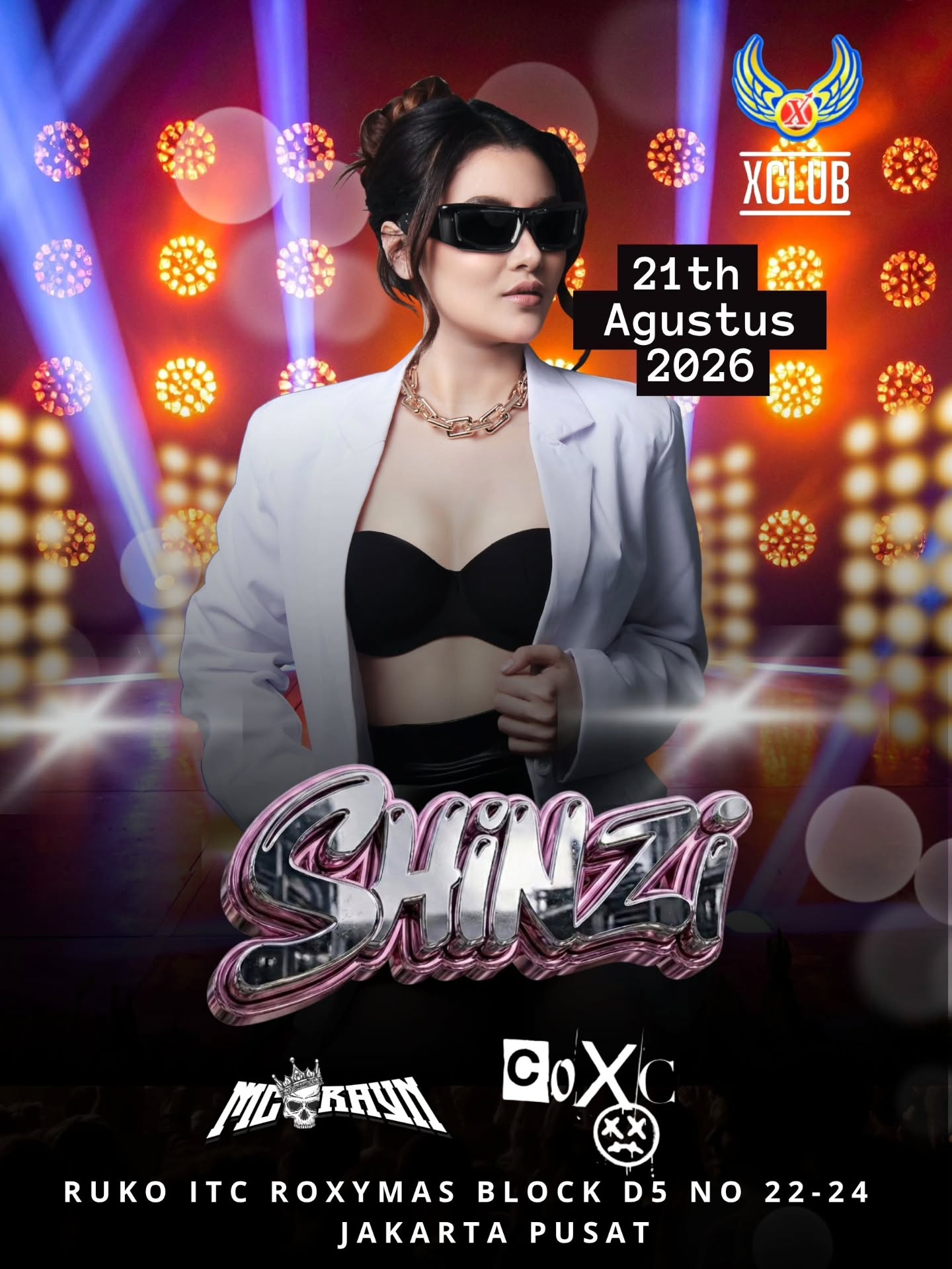 X CLUB JAKARTA - SHINZI