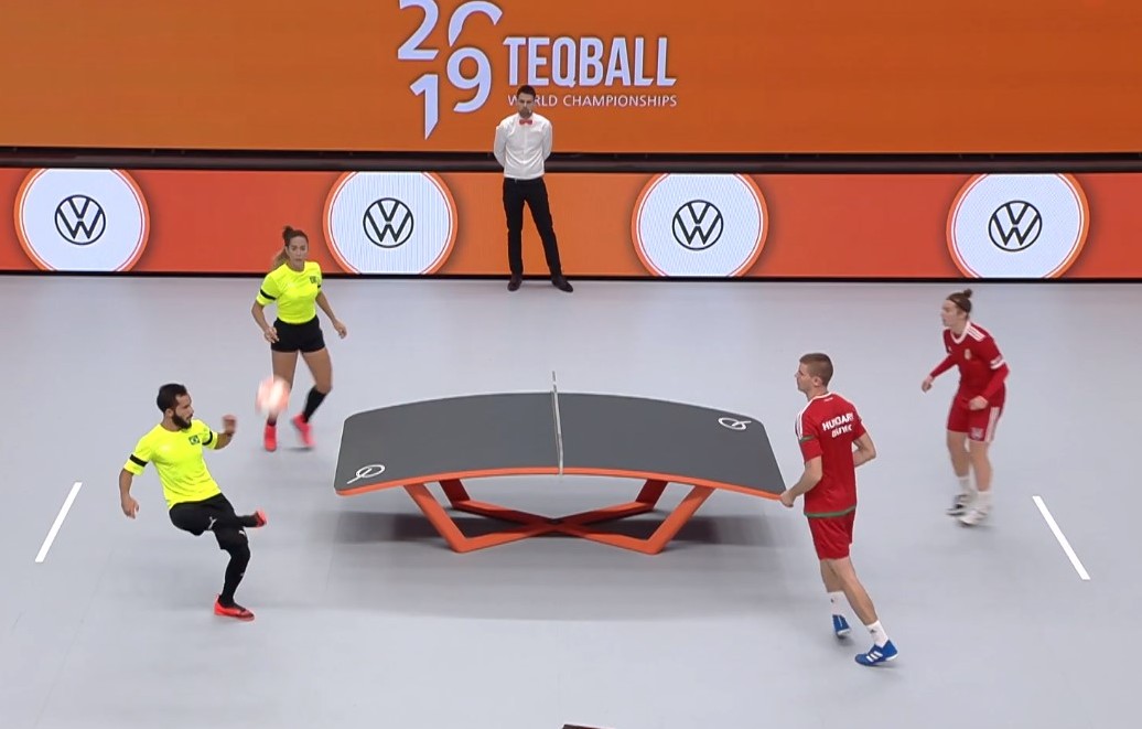 Teqball, Olahraga Campuran Sepak Bola dan Tenis Meja