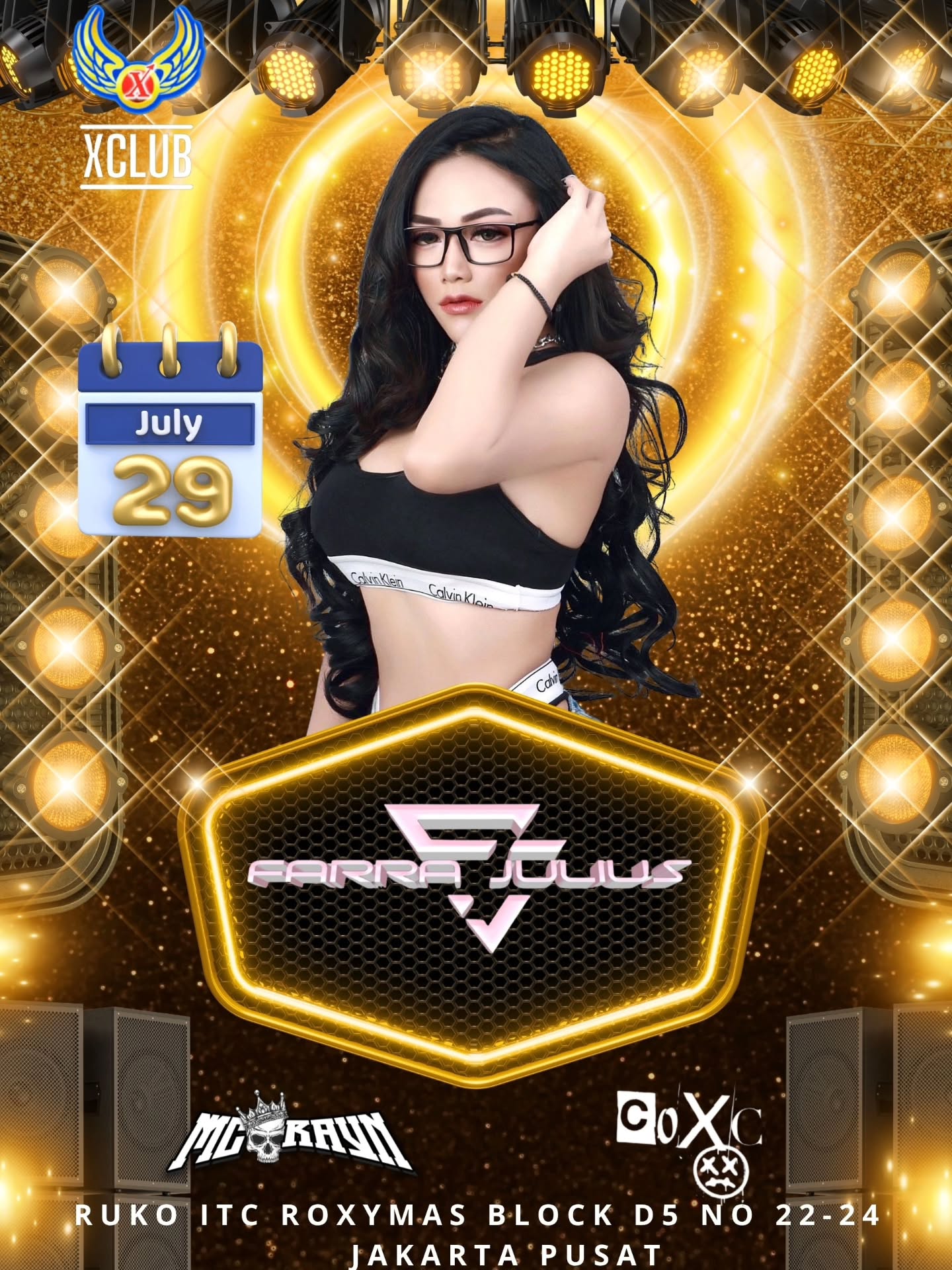 X CLUB JAKARTA - FARRA JULIUS