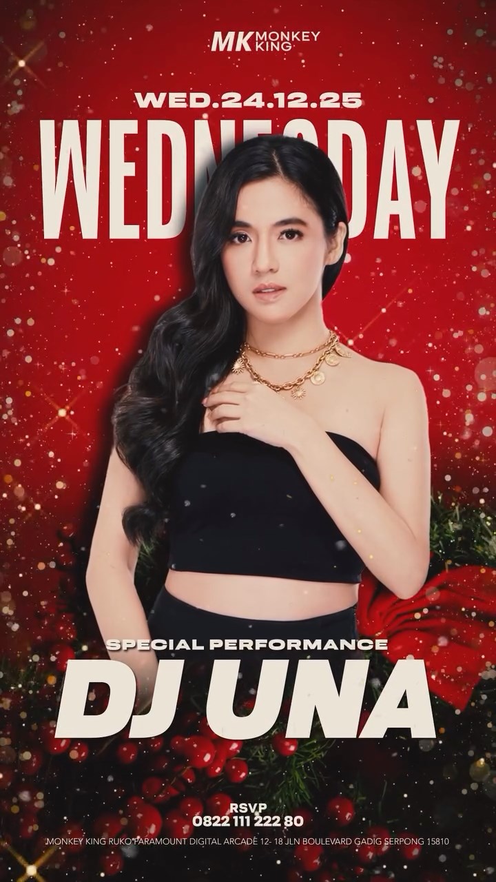 MONKEY KING BAR & LOUNGE GADING SERPONG - CHRISTMAS EVE (UNA)