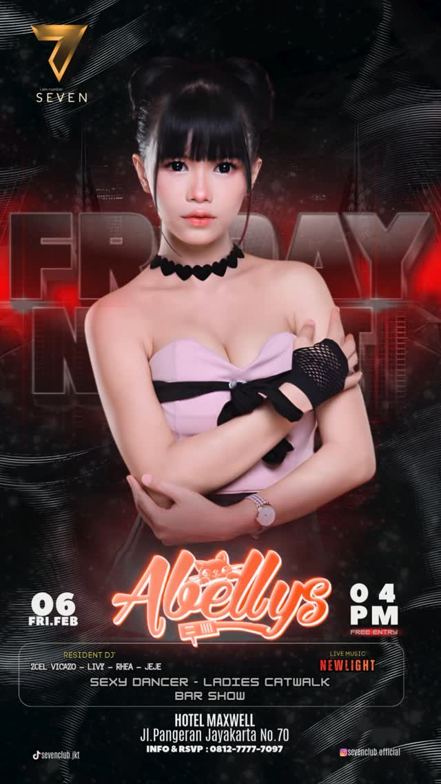 SEVEN CLUB JAKARTA - FRIDAY NIGHT (ABELLYS)