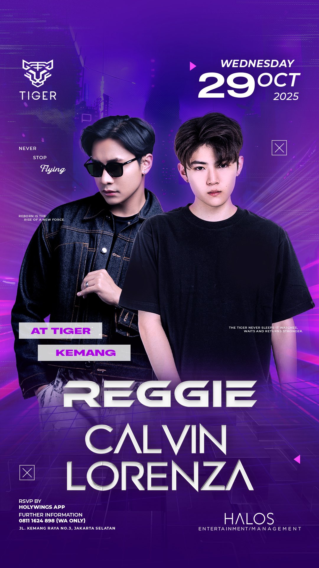 GOLDEN TIGER KEMANG JAKARTA - REGGIE & CALVIN LORENZA