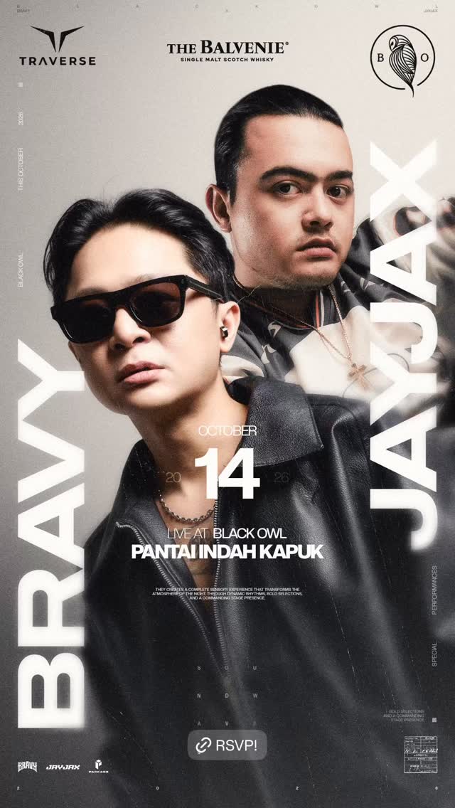 BLACK OWL PANTAI INDAH KAPUK - BRAVY & JAYJAX