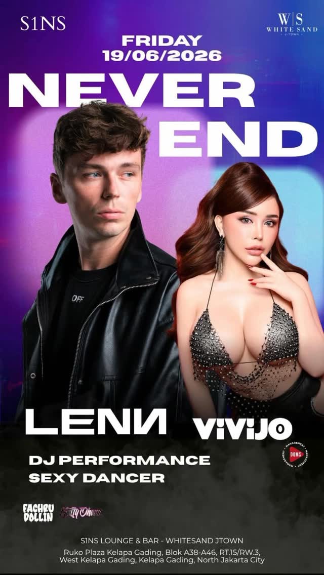 WHITE SAND KELAPA GADING JAKARTA - NEVER END (LENN, VIVIJO)