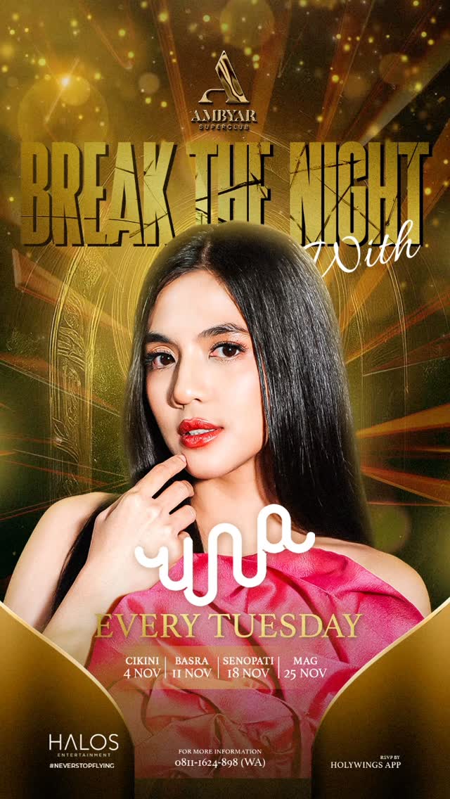 AMBYAR SUPERCLUB ARTHA GADING - BREAK THE NIGHT WITH UNA
