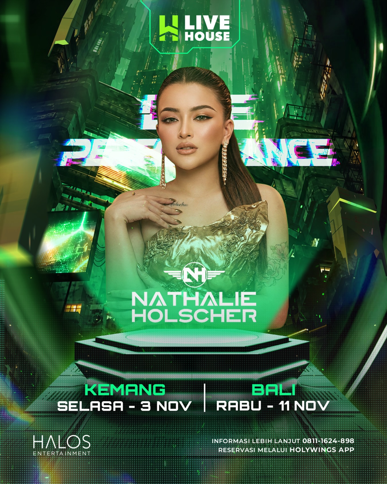 LIVEHOUSE KEMANG - NATHALIE HOLSCHER