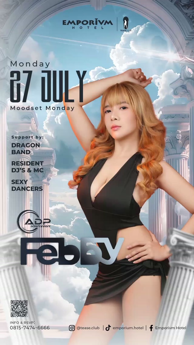 EMPORIUM TEASE CLUB JAKARTA - MOODSET MONDAY (FEBBY)