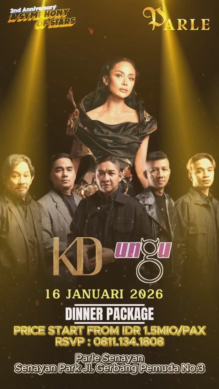 PARLE SENAYAN JAKARTA - 2ND ANNIVERSARY A SYMPHONY OF STARS (KRISDAYANTI & UNGU)