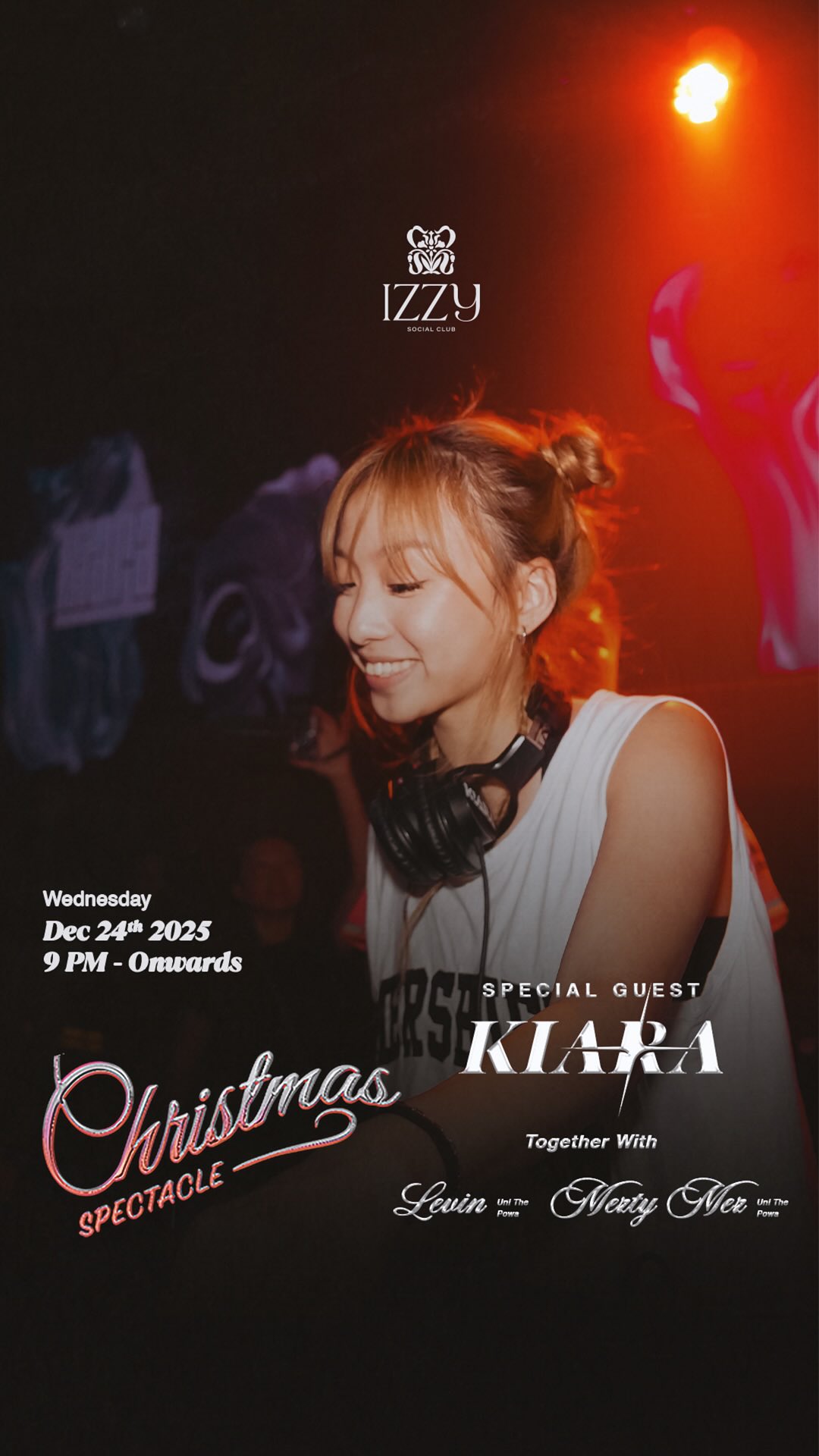 IZZY SOCIAL CLUB JAKARTA - CHRISTMAS SPECTACLE (KIARA)